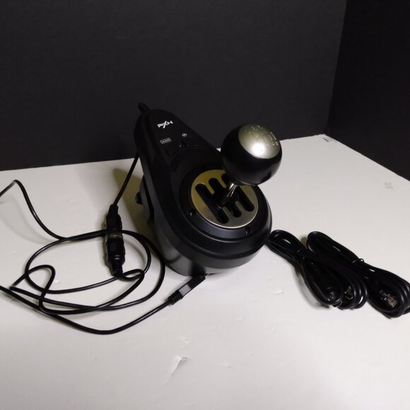 PXN A7 Gaming Gear Shifter 6 +1 Shift Lever with Handbrake and Shift Buttons - Picture 1 of 9